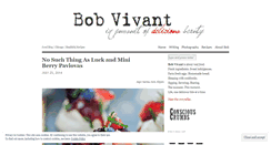 Desktop Screenshot of bobvivant.com