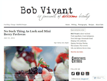 Tablet Screenshot of bobvivant.com
